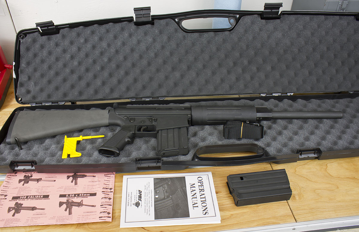 LR-308B rifle package as delivered from DPMS - Image coypright 2011 Ultimat...