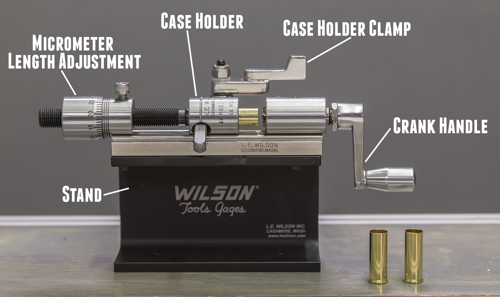 Wilson Trimmer Case Holder E Mag All Cases 222 Rem See Inside L