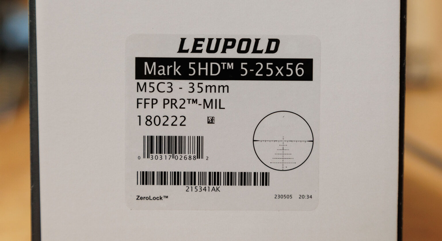 Leupold Mark Hd Scope Ultimate Reloader