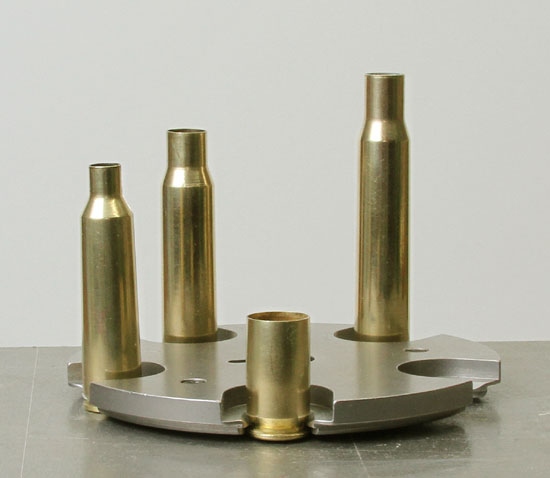 Hornady #1 Shellplate with back: 22-250, .308, 30-06, front: 45 ACP