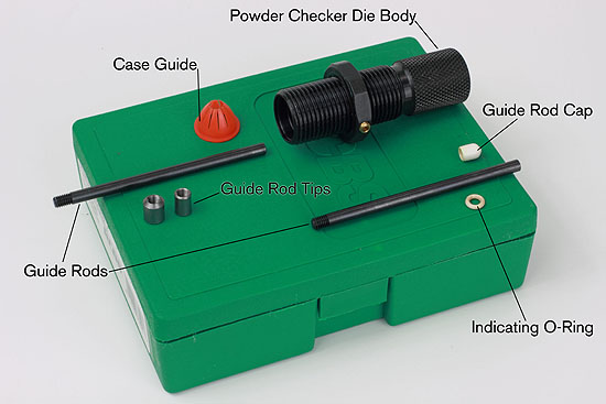 The RCBS Powder Checker Die Assembly - Image Copyright 2010 Ultimate Reloader