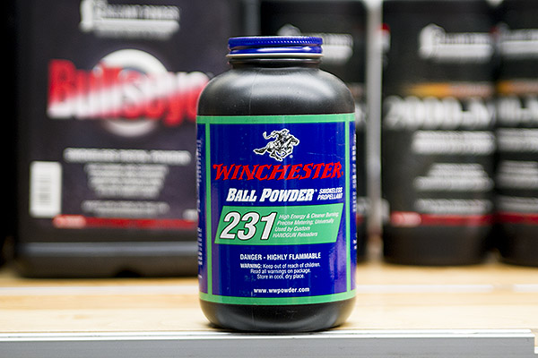 Winchester W231 and Hodgdon HP-38 are examples of highly versatile powders - Image copyright 2013 Ultimate Reloader
