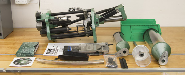 RCBS Grand press parts after unboxing and before assembly - Image copyright 2014 Ultimate Reloader