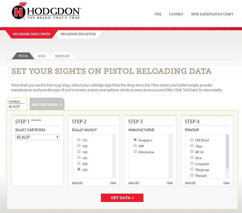 Hodgdon Overhauls Reloading Data Center – Ultimate Reloader