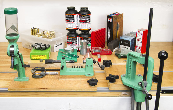 A good baseline equipment and components package for reloading rifle ammunition - Image copyright 2014 Ultimate Reloader