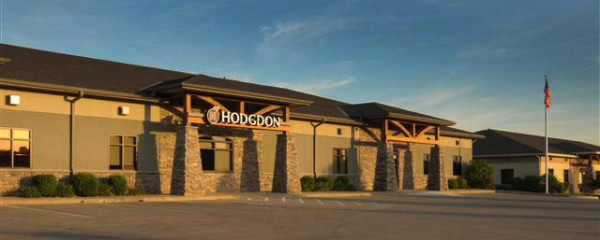 Hodgdon office front in Shanee, Kansas