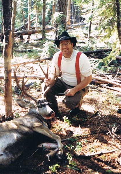 Doug (George's son) with his buck circa 1994