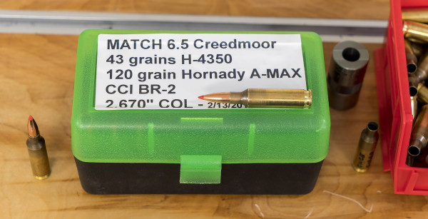 6.5 Creedmoor RPR Match Ammo Box 2000