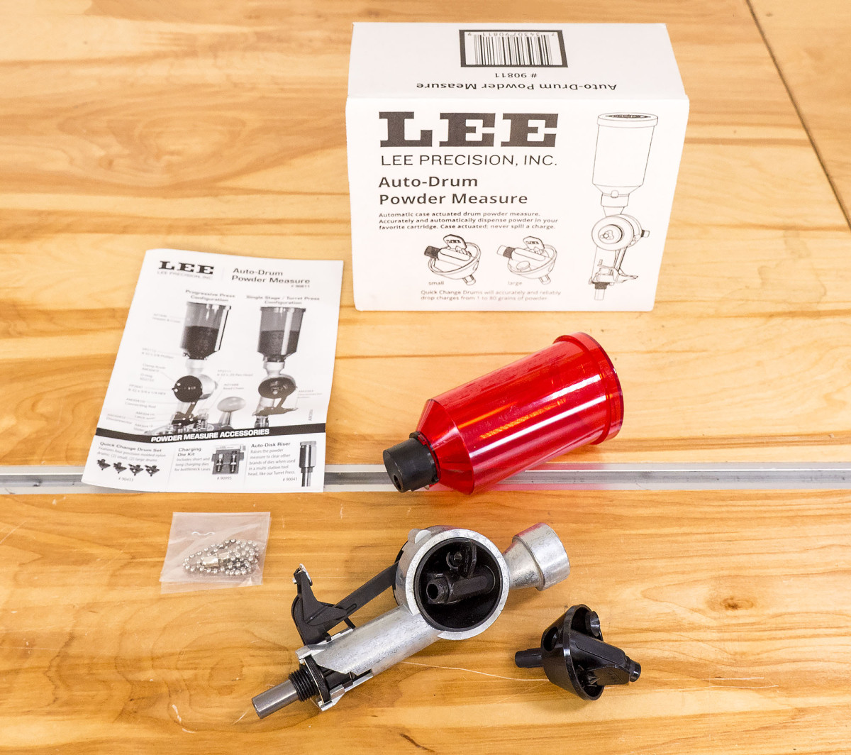 LEE AutoDrum Powder Measure From Unboxing to Loading Pistol