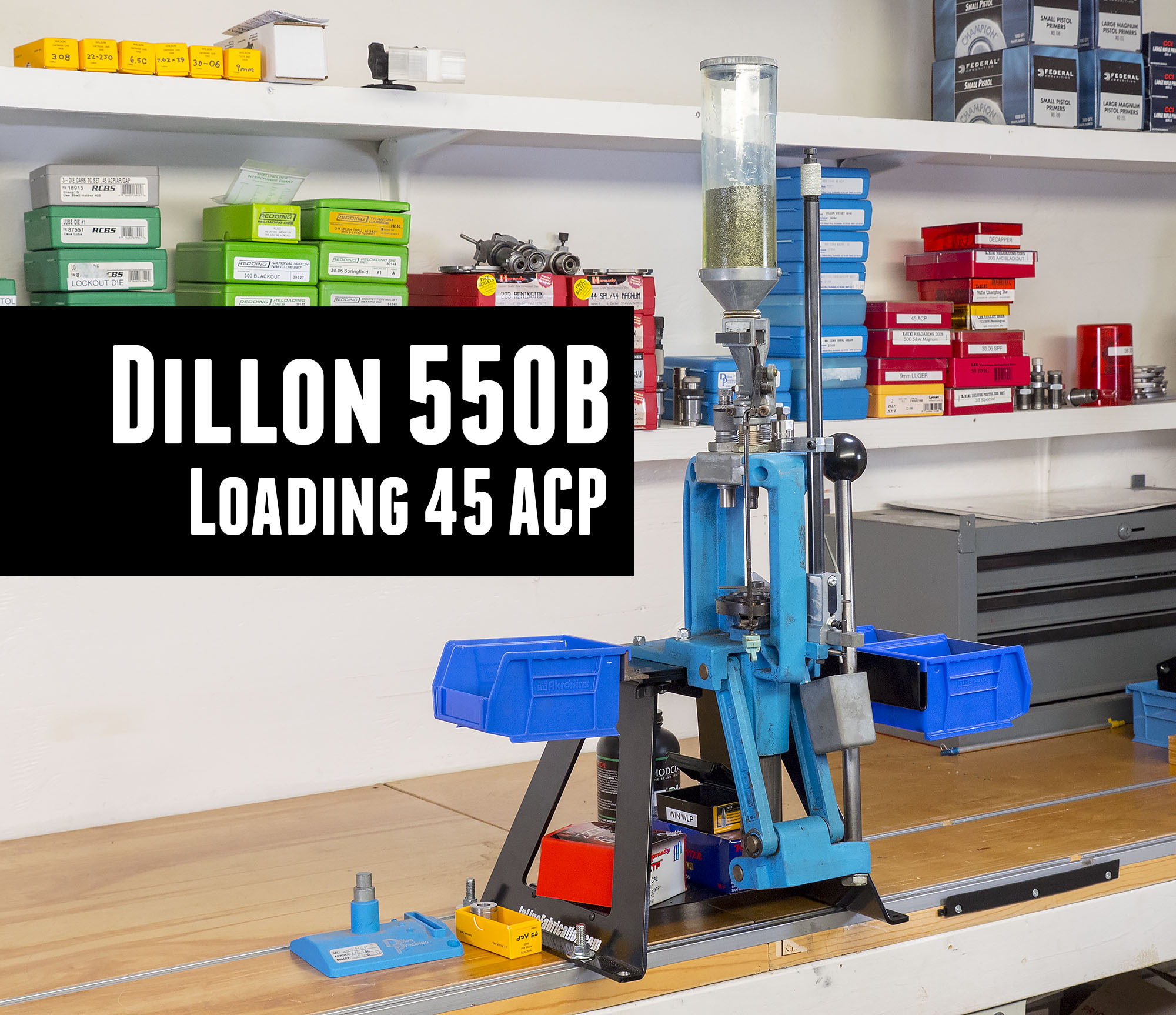 Dillon 550B/C Primer Track Plate w/Bearing Kit 