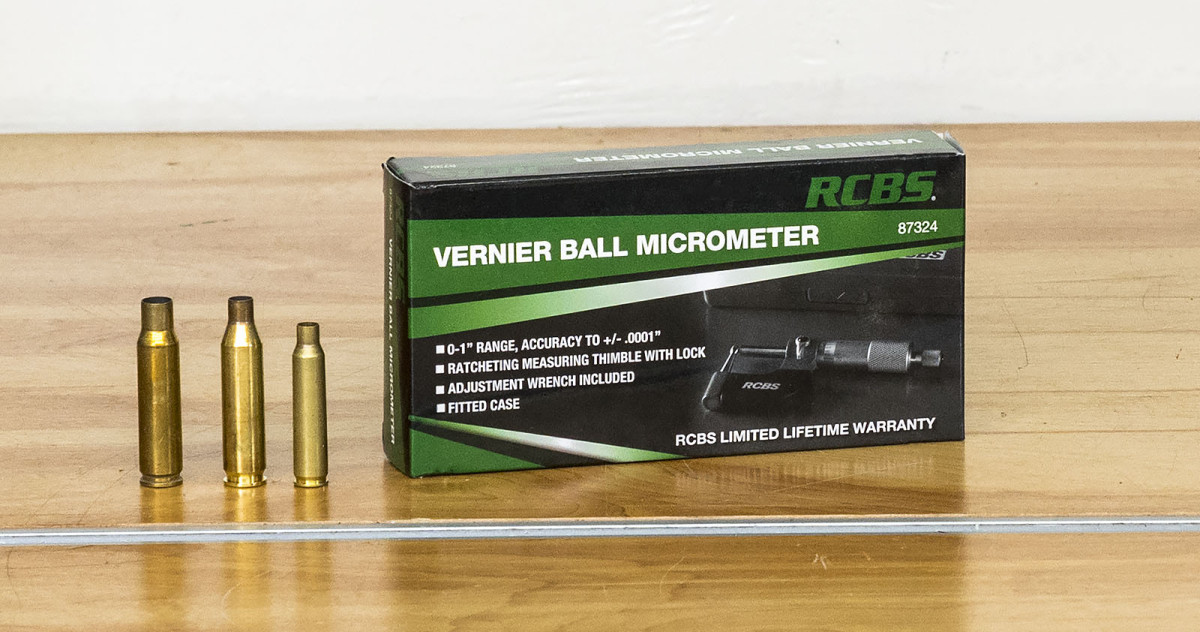 Reloading Essentials RCBS Vernier Ball Micrometer Ultimate Reloader
