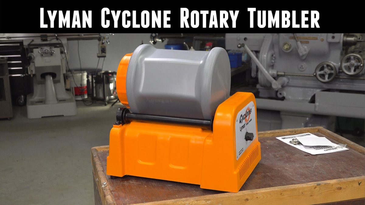 Lyman Cyclone Stainless Steel Rotary Case Tumbler From Unboxing to Wet