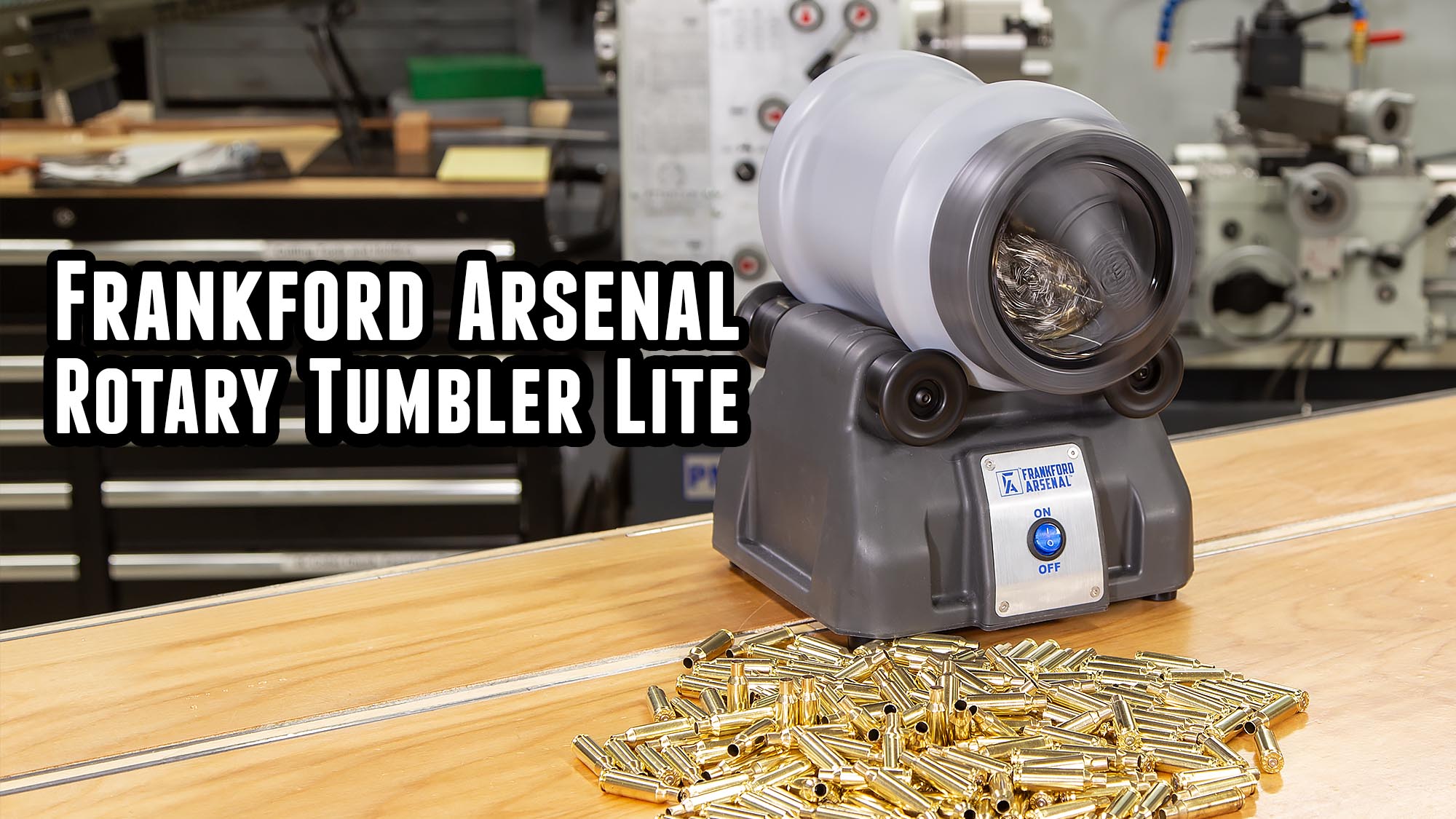 TESTED: Frankford Arsenal Rotary Tumbler Lite – Ultimate Reloader