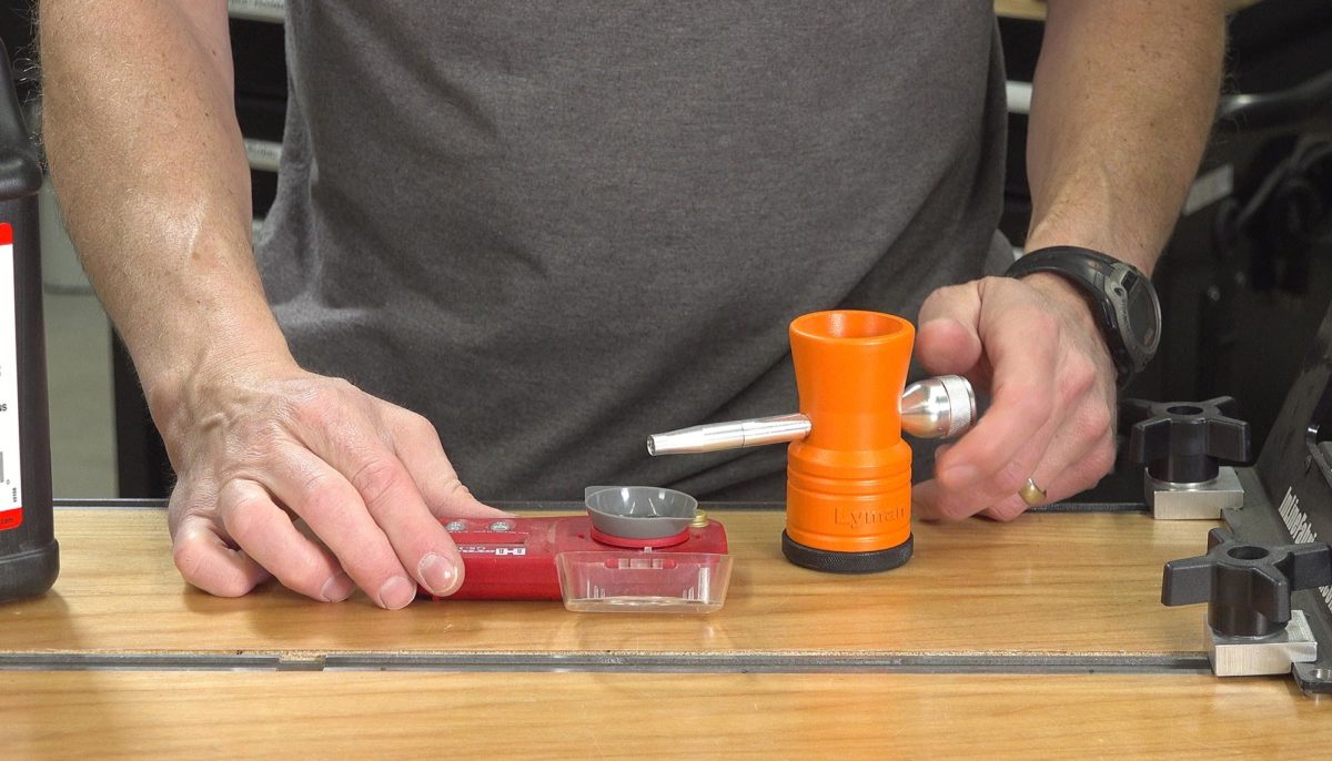 Overview Lyman Brass Smith Adjustable Powder Trickler Ultimate Reloader