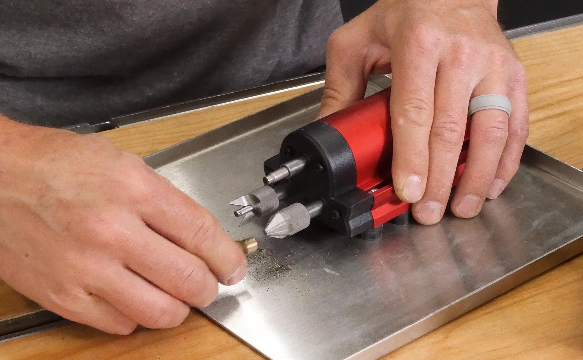 Quick Look Hornady LockNLoad Case Prep Trio Ultimate Reloader