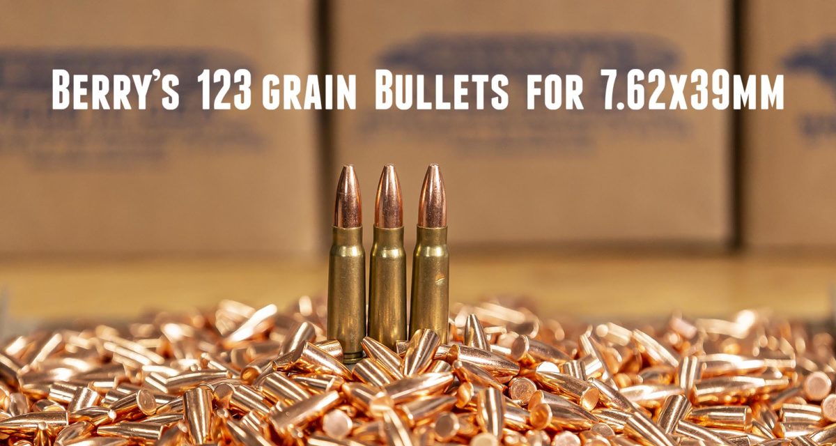 Reloading 7.62x39mm with Berry’s 123 grain Bullets Ultimate Reloader