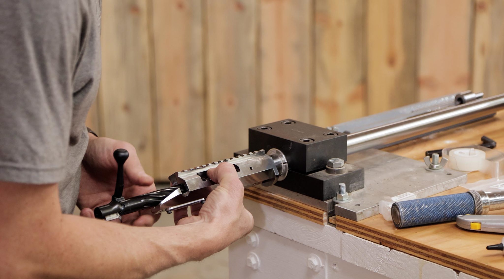 6.5x47mm BR Build Part 1 Chambering the Barrel Ultimate Reloader