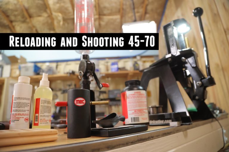 45 70 Intro To Reloading And Shooting Marlin 1895 Lever Gun 