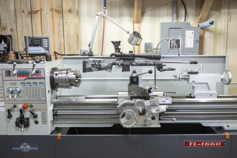 50 BMG Rifle Build: Barrel Work (Machining / Chambering) – Ultimate ...