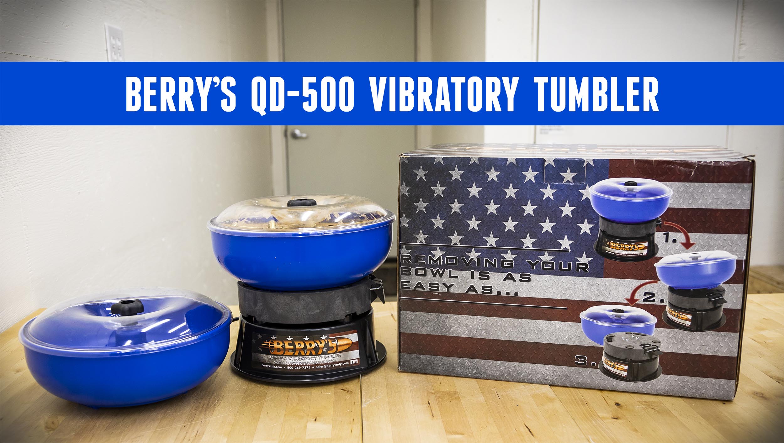 Vibratory Case Tumbler by Midsouth Reloading