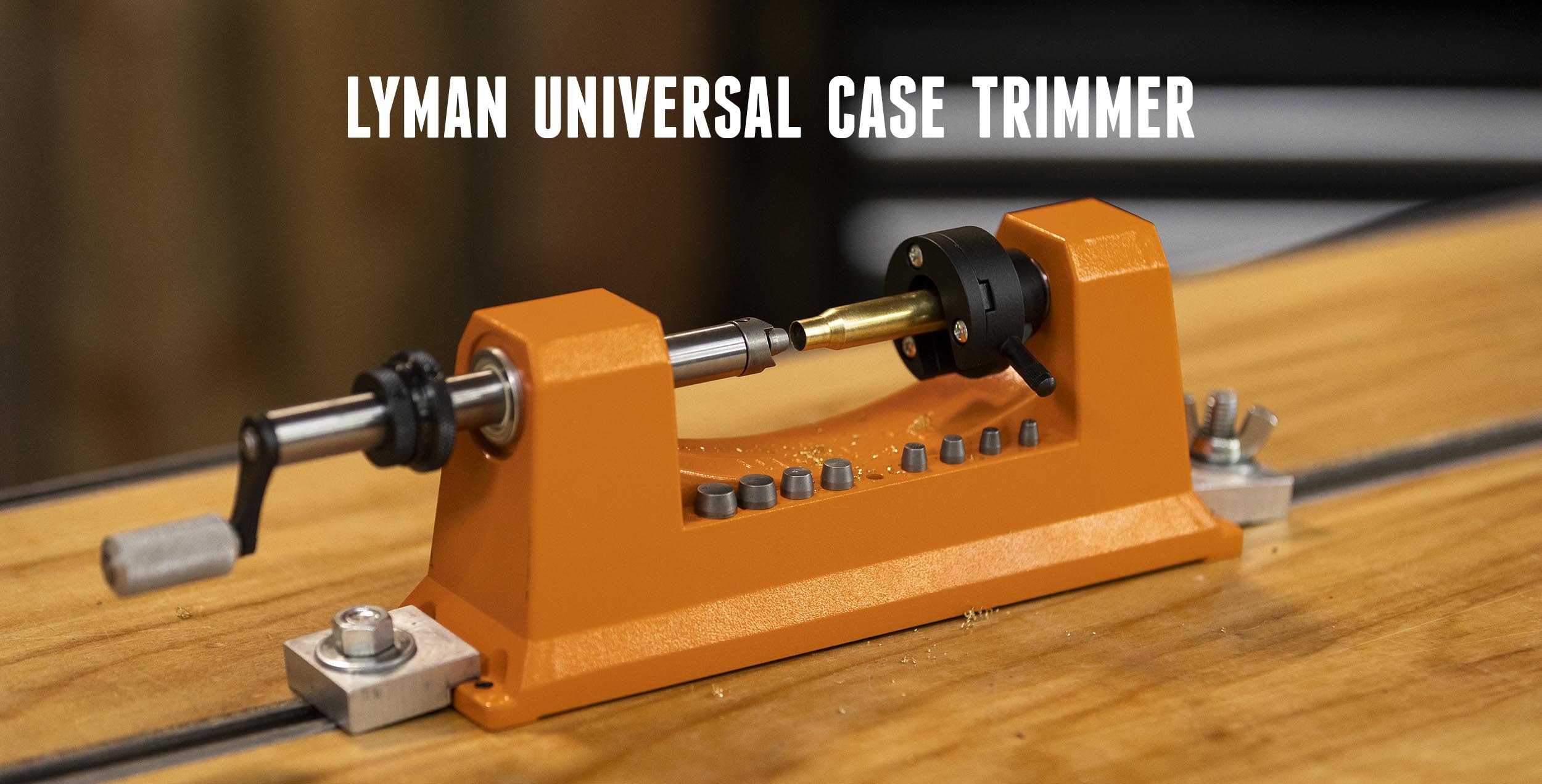 Lyman Universale Trimmer Pilot Calibro 25 Per Ricarica Munizioni