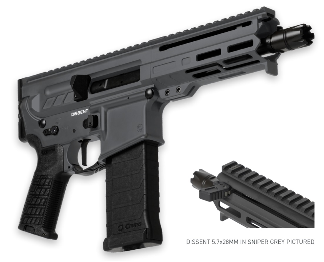 NEW: CMMG DISSENT Bufferless AR Pistol Hands-On (5.7x28mm) – Ultimate ...