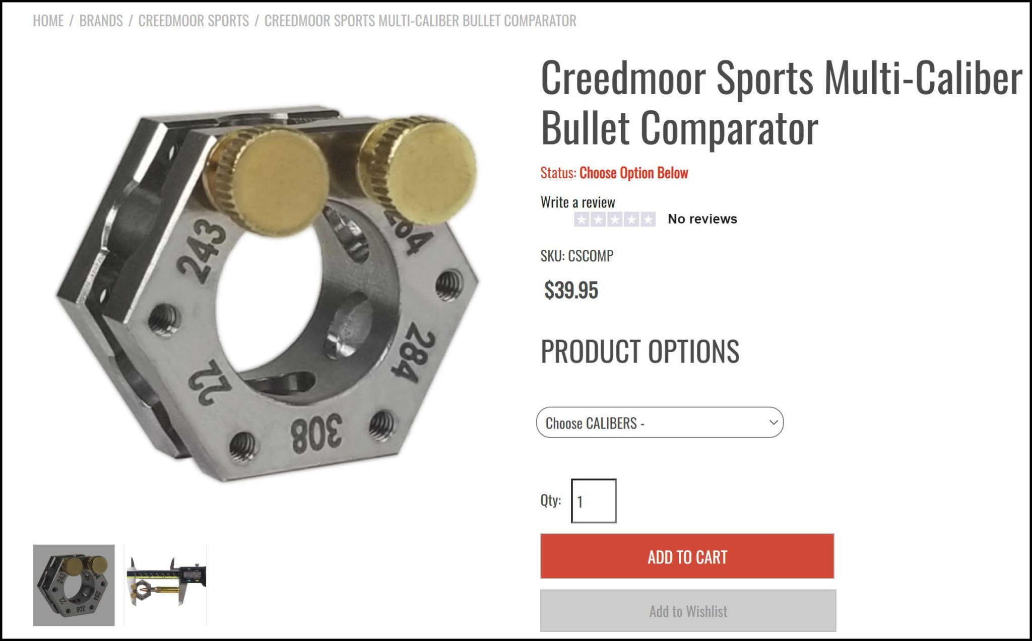NEW: Multi-Caliber Bullet Comparator from Creedmoor Sports – Ultimate ...