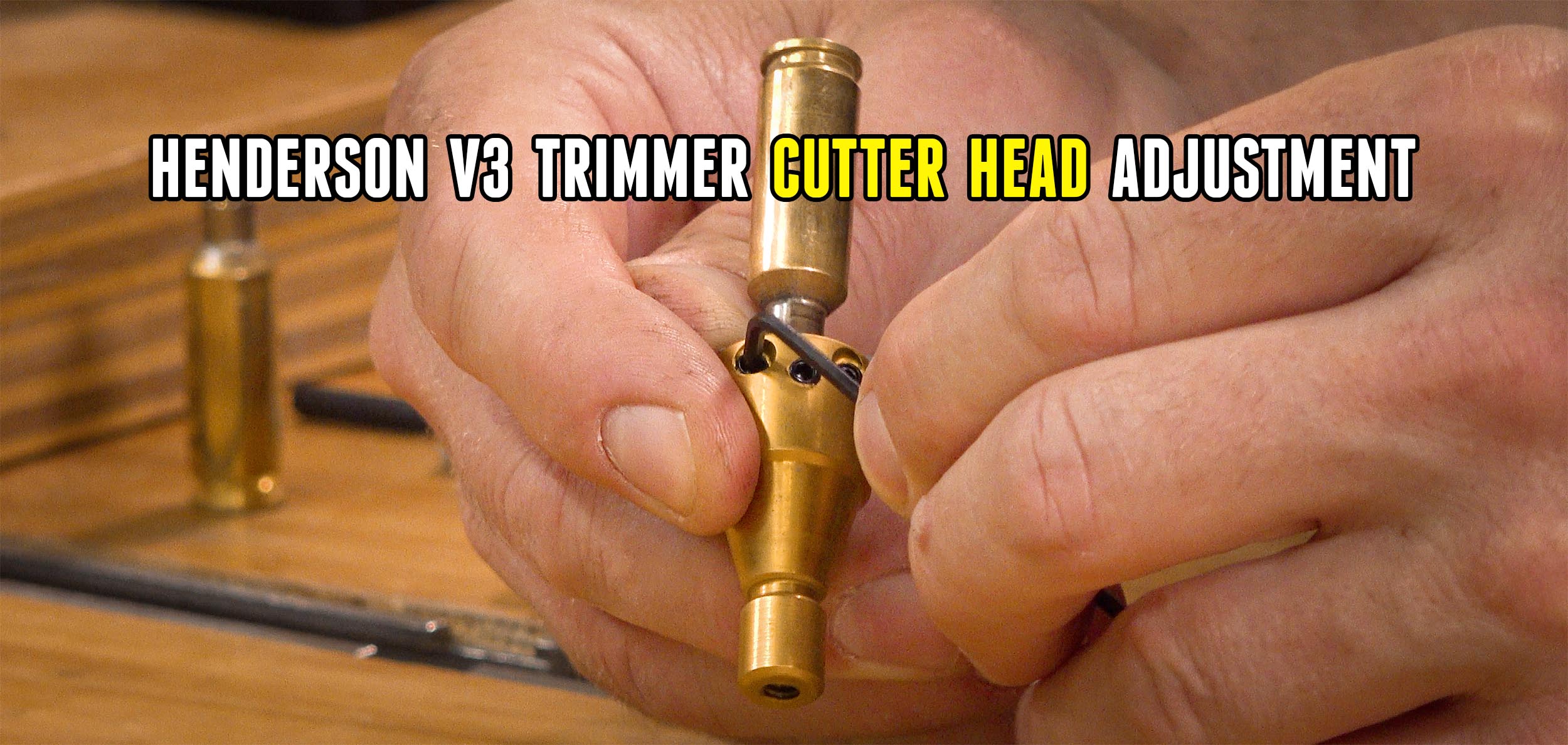 Henderson V3 Cutter Adjustment (2 ways) – Ultimate Reloader