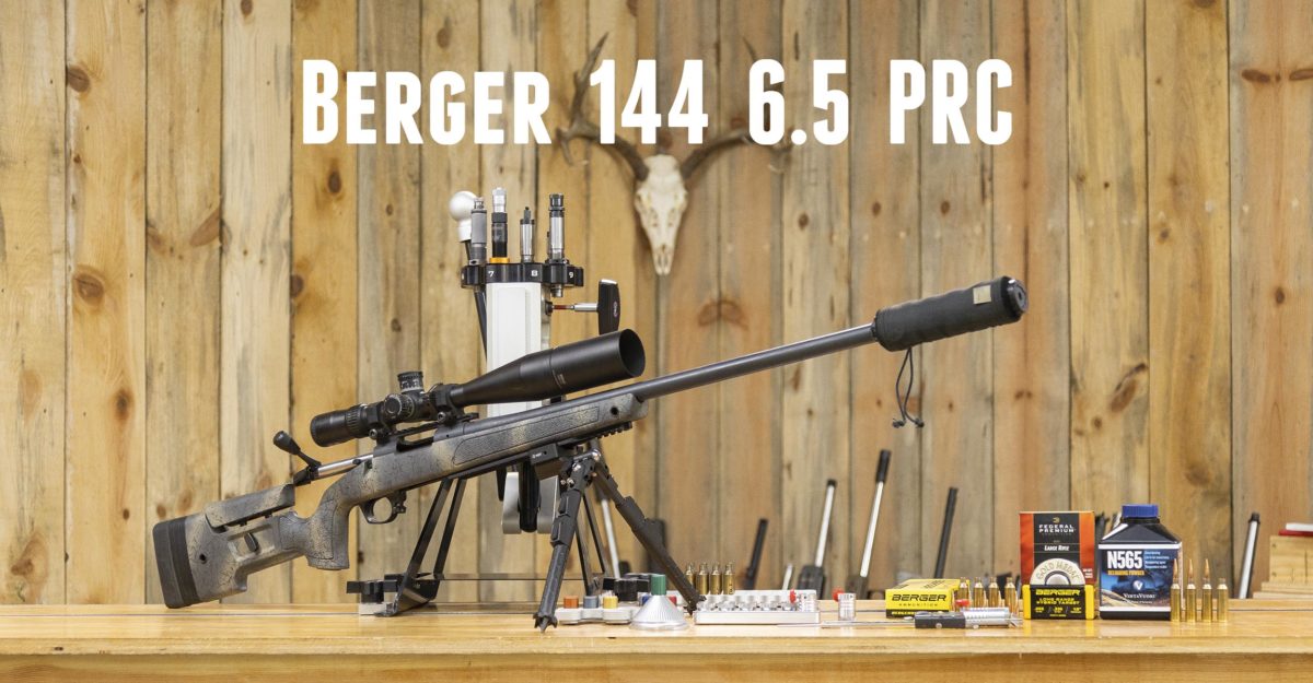 Unity 144 Prc 6.5 PRC with Berger 144gr Hybrid Target Bullets – Ultimate Reloader