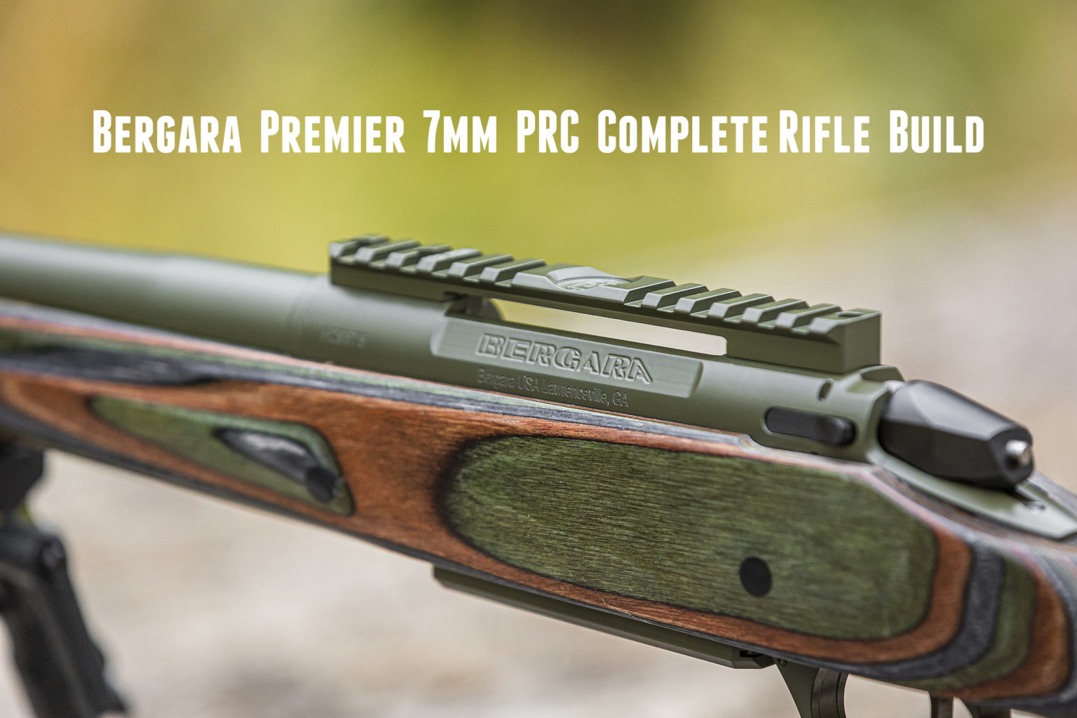 7mm PRC Bergara Premier Build (Chambering, Cerakote, Stock, More ...