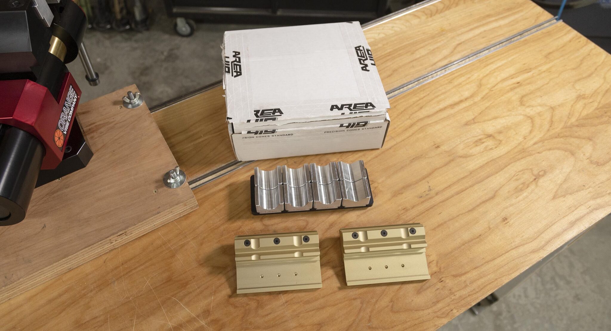 Area 419 Orange Vise Maintenance and Barrel Change Jaw Kit Ultimate