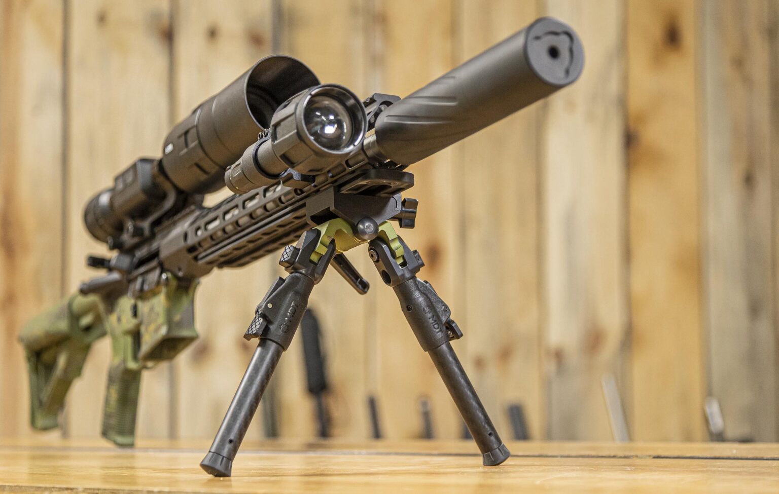 MDT GRNDPOD Bipod Ultimate Reloader Defense Allied