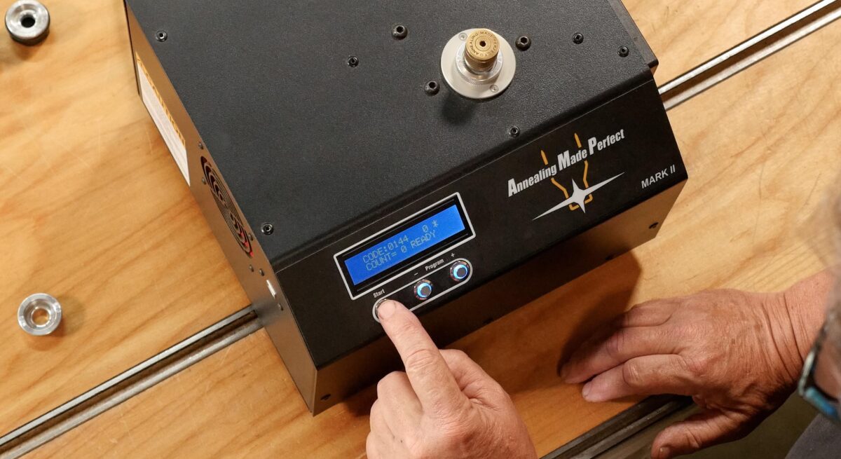 Teaching Guy the AMP Mark II Annealer Ultimate Reloader