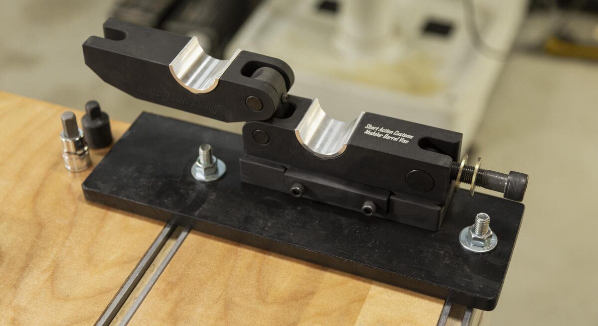 thumbnail image 2 of Professional Gunsmith Barrel Vise – Heavy Duty, Non-Marring, Quick Release – Made In USA 2 of 6