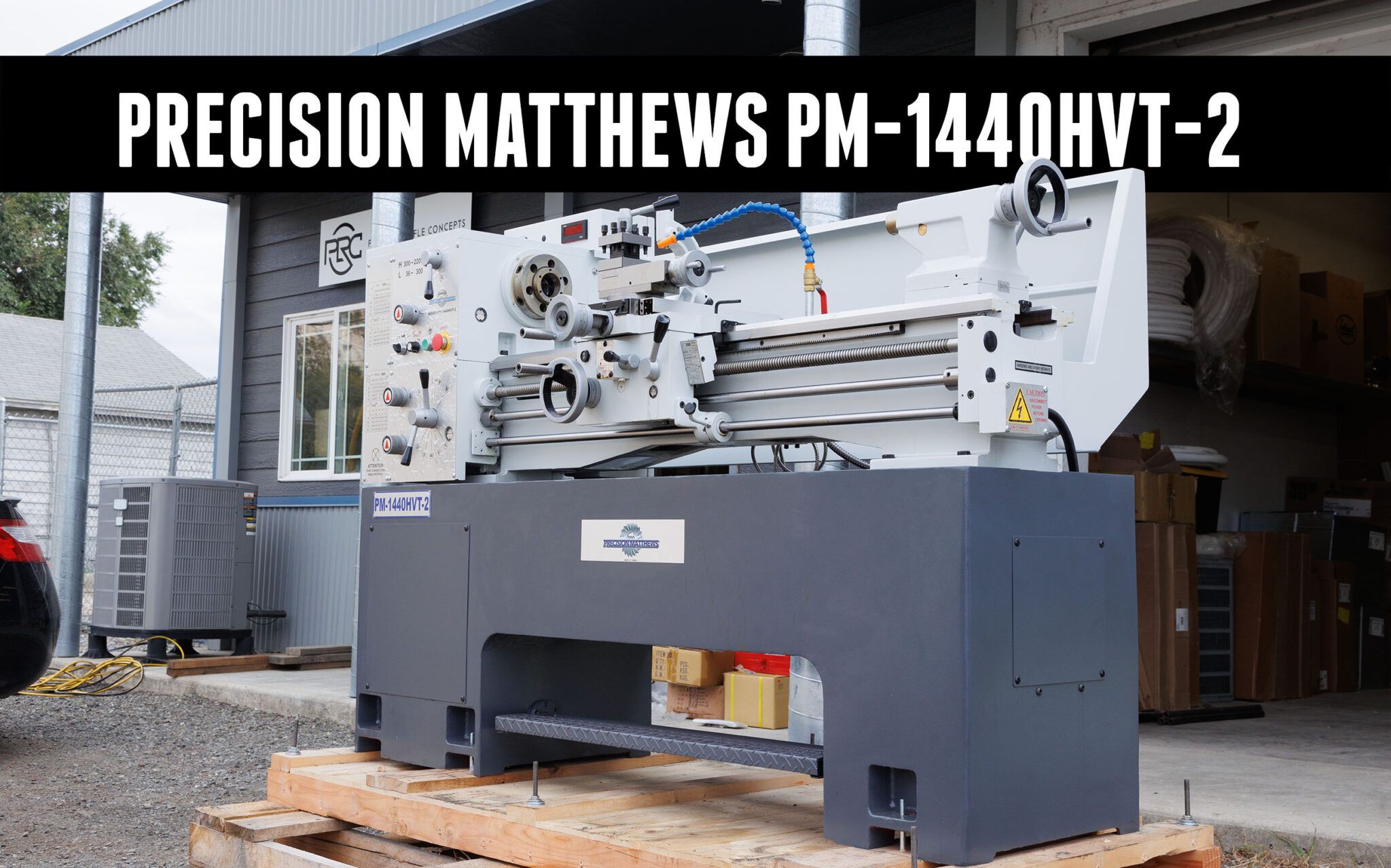 Setting Up the Precision Matthews PM1440HVT2 Lathe Ultimate Reloader