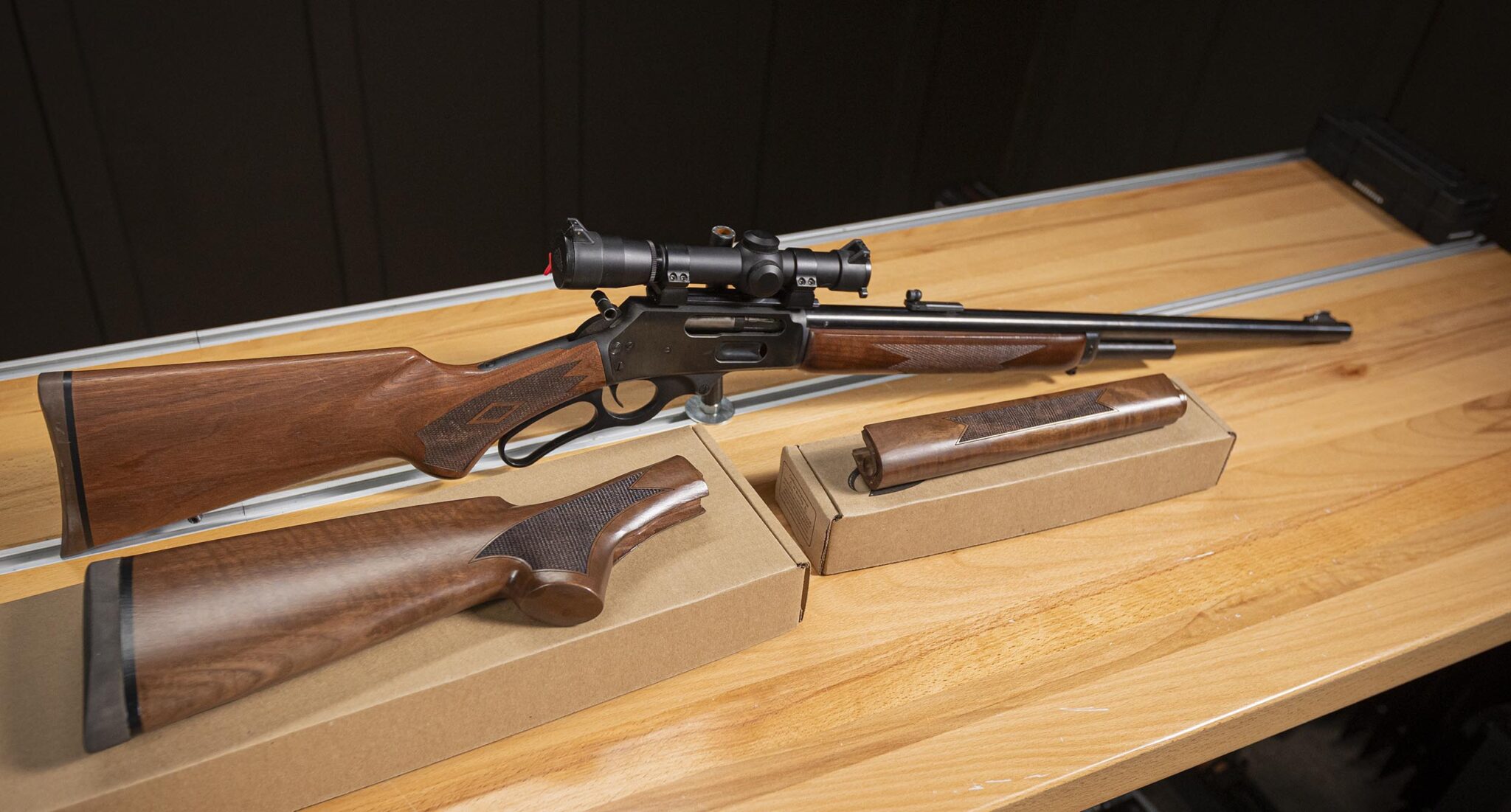 Boyds XX Walnut stocks for the Marlin .4570 Ultimate Reloader